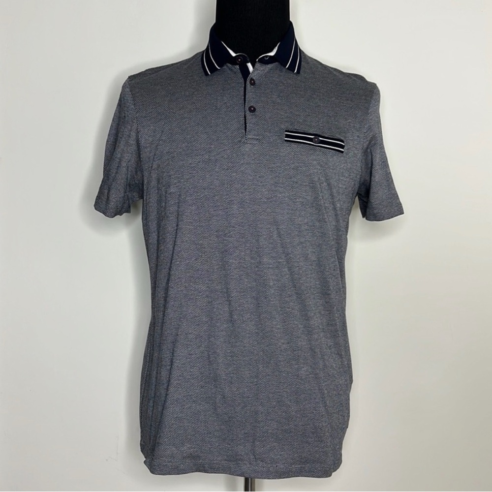 TED BAKER Navy Polo S